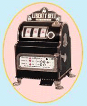 Charles Fey slot machine Liberty Belle Saloon & Restaurant in Reno, Nevada.